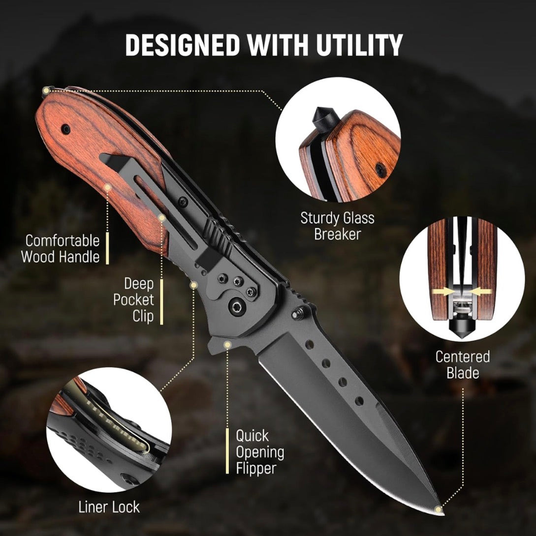 Custom Name Engraved Knife