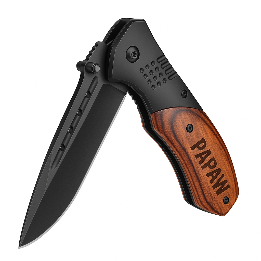 Custom Name Engraved Knife