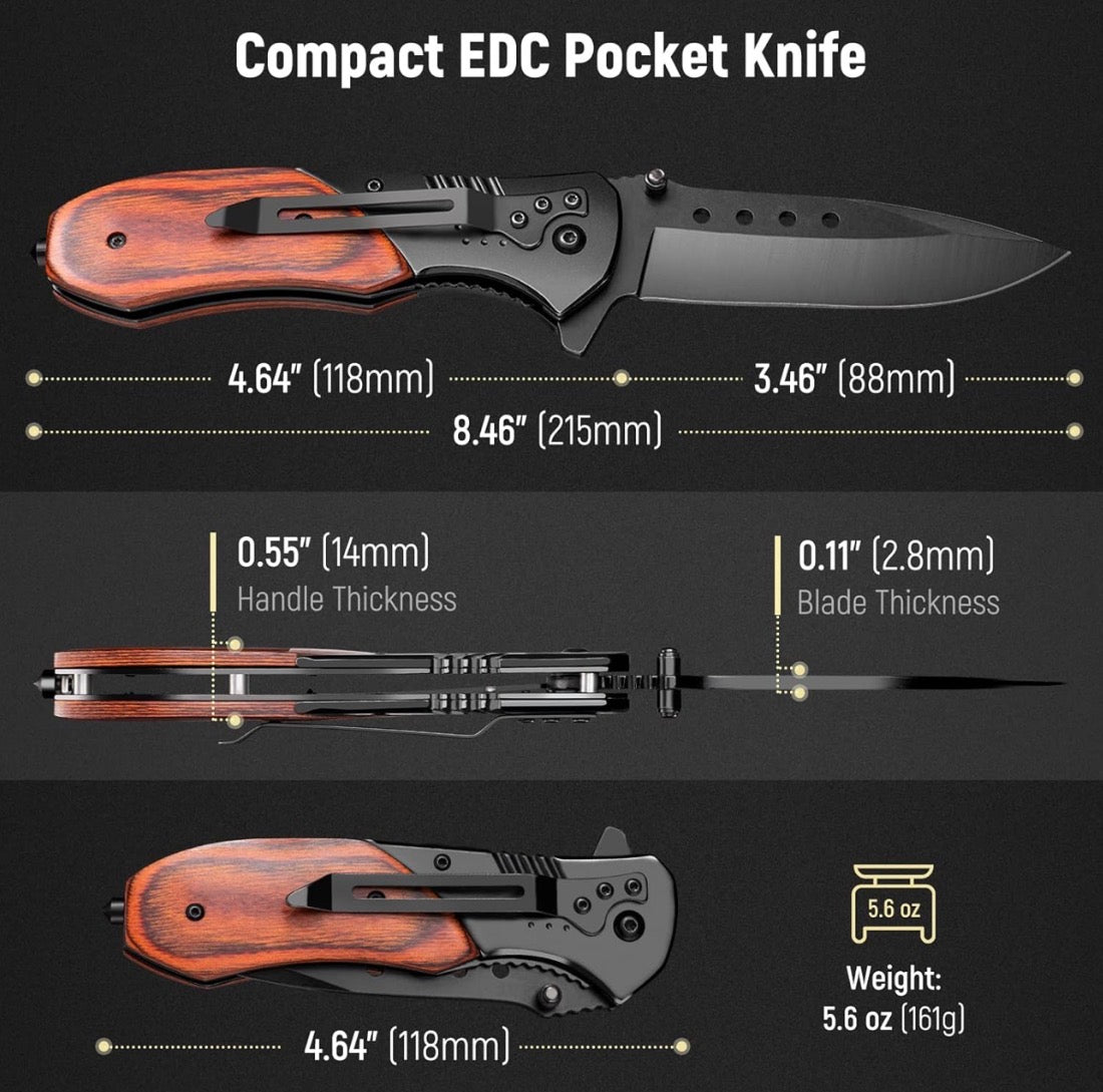 Custom Name Engraved Knife